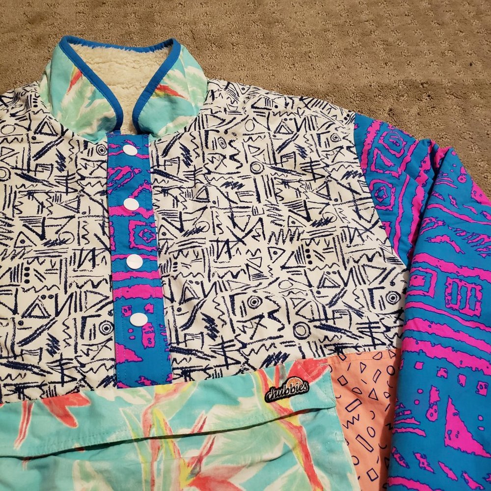 Chubbies Multicolor Windbreaker Jacket - image 4